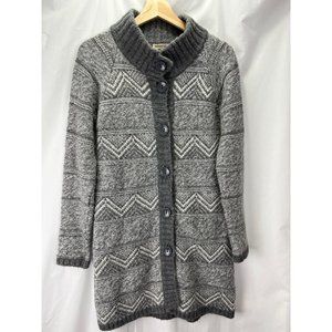 MARYLINE Italian Wool Blend Cardigan Sweater, Size Women’s Small